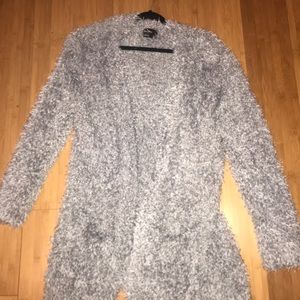 Shaggy cozy cardigan